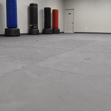 Thatch Texture Martial Arts Floor