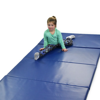 Fold Up Gymnastics Mats for Pro or Home Use