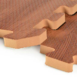 EVA Foam Wood Grain Interlocking Mats