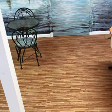 Wood Basement floor cover