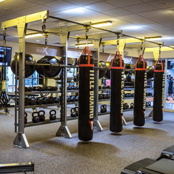 fitness center and workout flooring