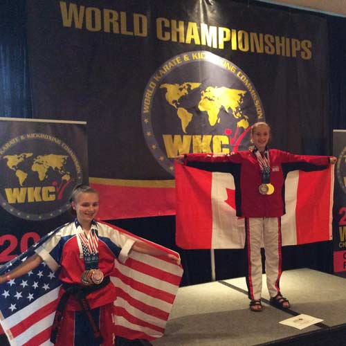 Zoe Brown 2015 World Karate Championships