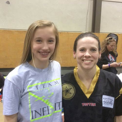 Zoe Brown and Casey Nash