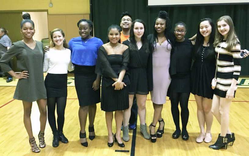 Walter Payton College Prep Cheerleading Team