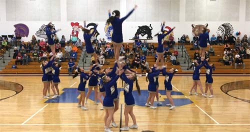 North County Cheerleading team