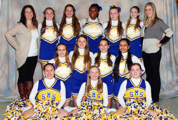 St. Mark School Cheerleading Team
