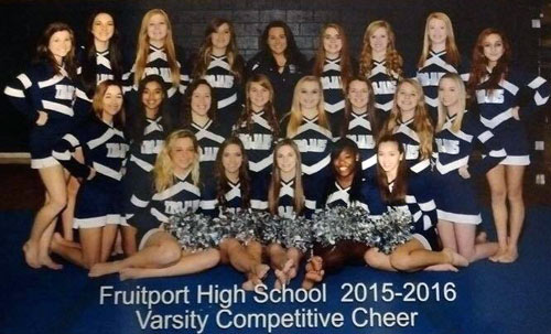 Fruitport High School Cheerleading Team