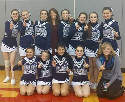 Fruitport High School Cheerleading Team 2