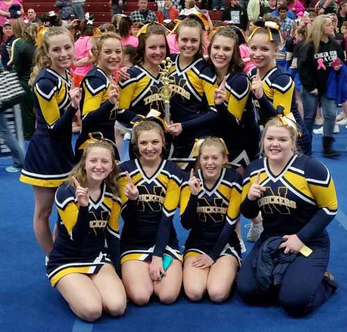 Norwalk High School Cheerleading Team