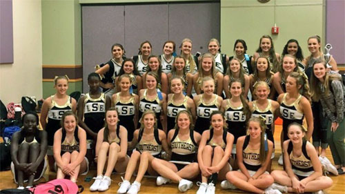Lincoln Southeast High School Cheerleading Team