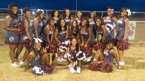 Leland High School Cheerleading Team