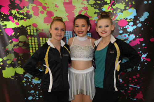 Dance Arts of Holly three dancers
