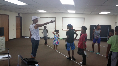 Hardy Center Hope Dance Studio practice