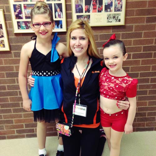 Hollywood Dance Studio kids and teacher front
