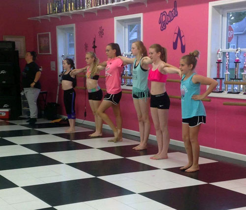 Sloan's Dance Studio practice