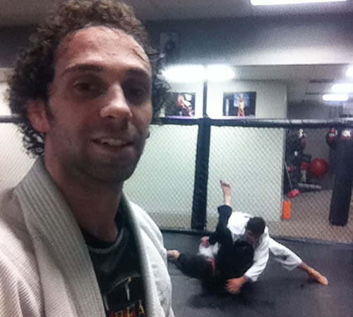 Anthony Ferro during training