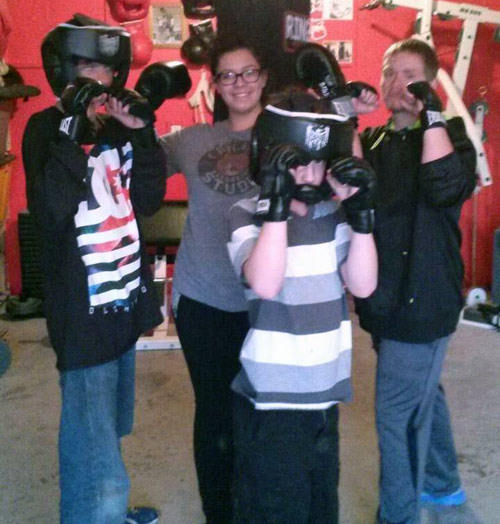 Wolfpack Boxing Club Members