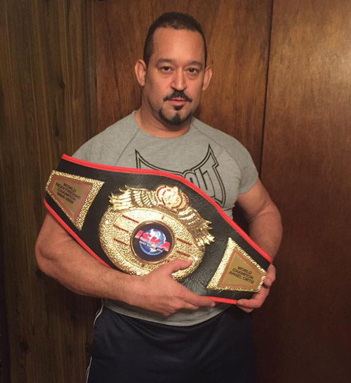 Angel Ortiz Championship Belt