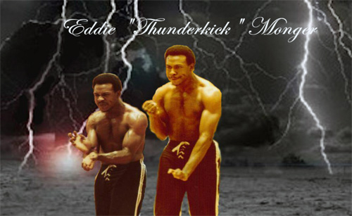 Eddie Monger fighting graphic