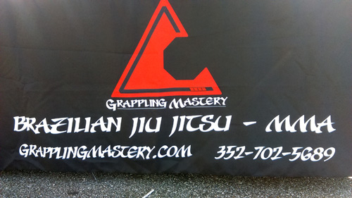 Grappling Mastery sign