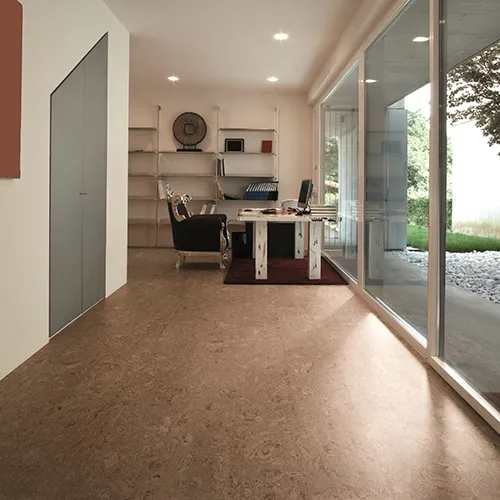 cork plank flooring