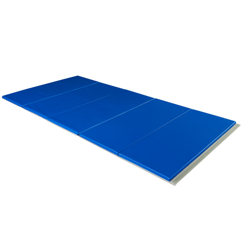 Gym Mat 5x10 ft x 2.5 inch V2 Custom blue