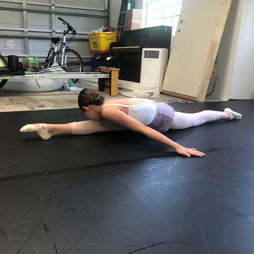 Subfloor for Ballet Dance Studio in Garage