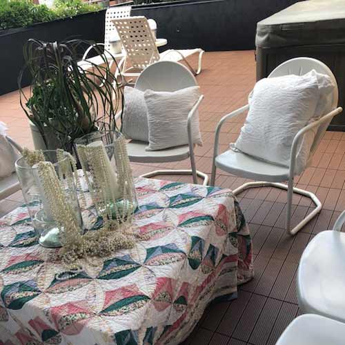 How to clean wood plastic composite deck tiles