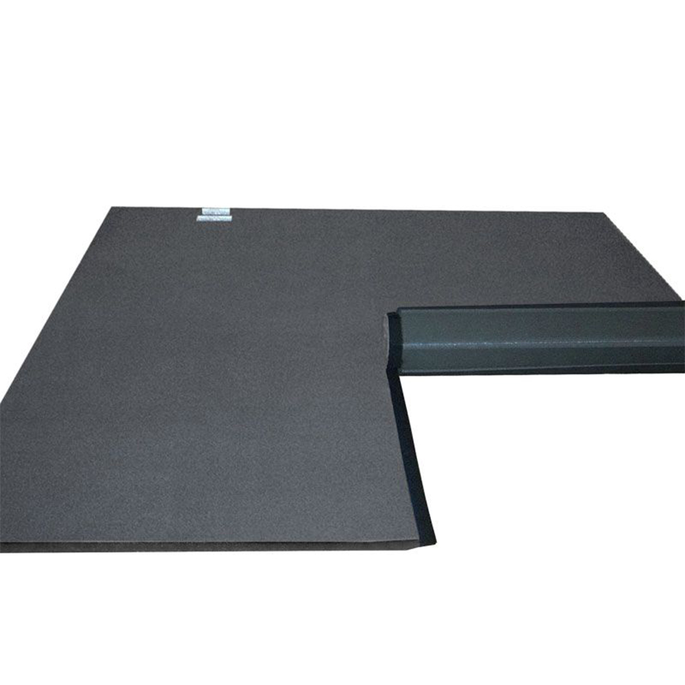 flexi-connect cheer mat in charcoal color