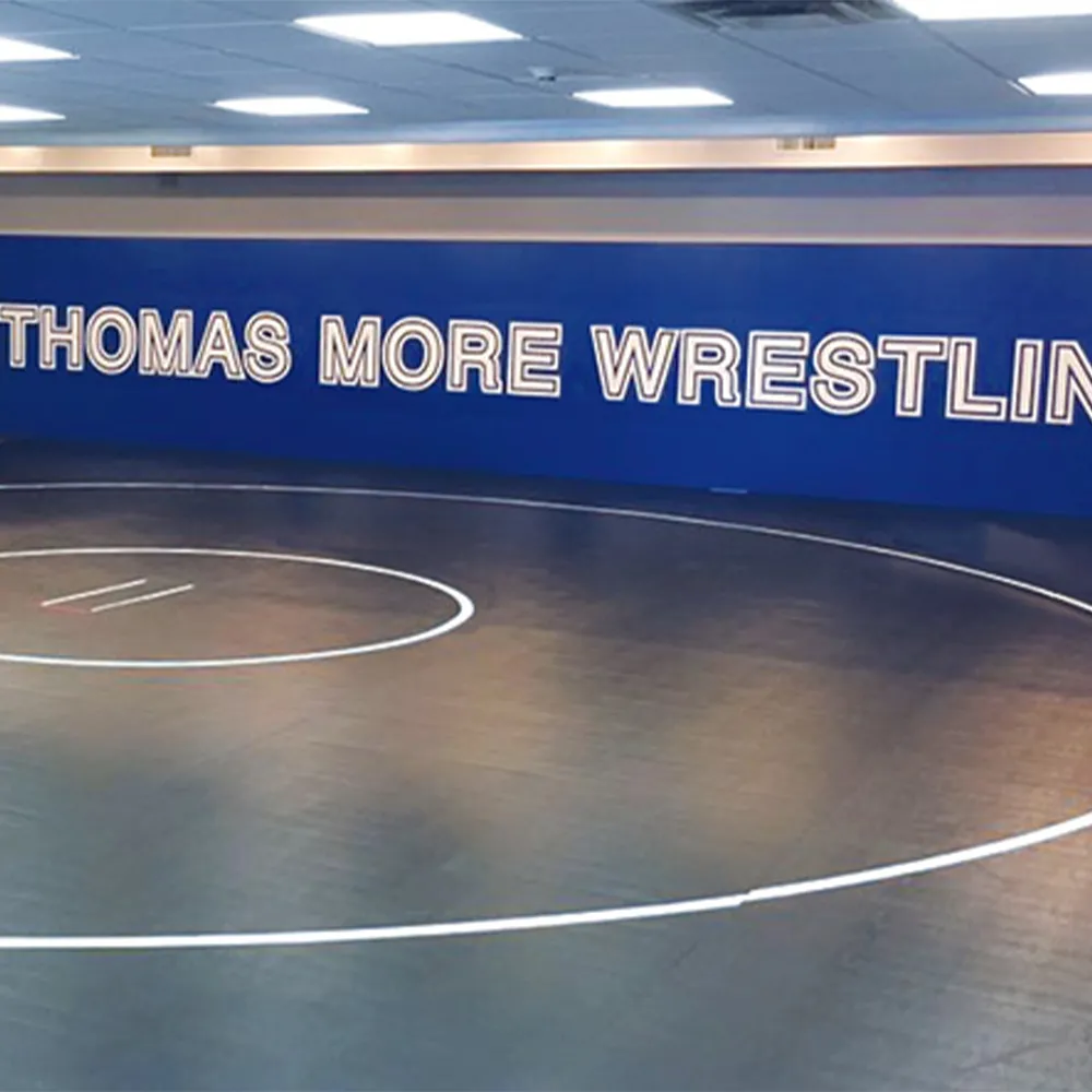 Dollamur Flexi-Wall Pad Roll School Martial Arts Room Install