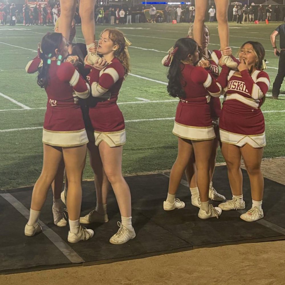 Home Cheer Flexi-Roll Carpet Practice Mat 1-3/8 Inch x 3x6 Ft. cheer team install