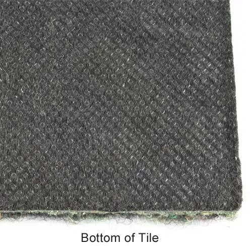 how to cut bitumen-backed carpet tile