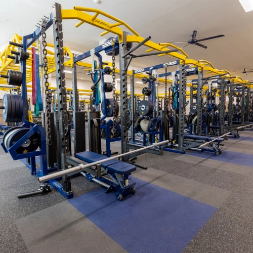 impact zone lifting platform rubber roll