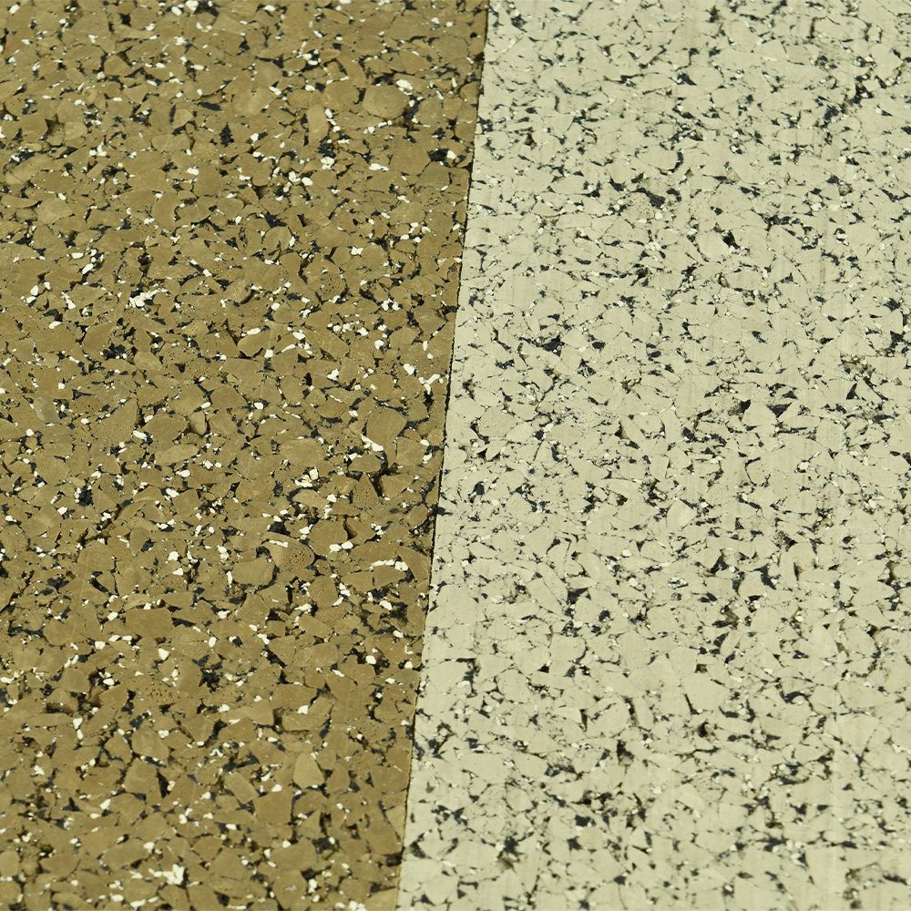 Performance Rally Premium Colors 14.5 mm Rolls per SF Dark Taupe and Warm Gray