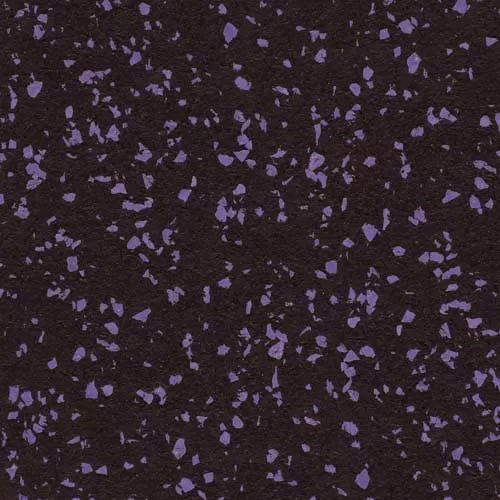 Purple Rubber Fleck Tiles