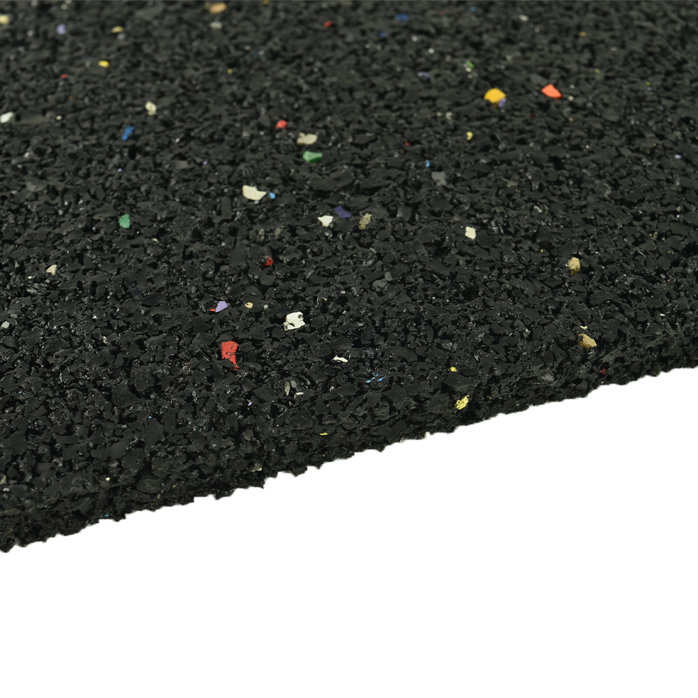 Edge of TurfShok Rubber Underlay 10 mm x 4 Ft. Wide per SF