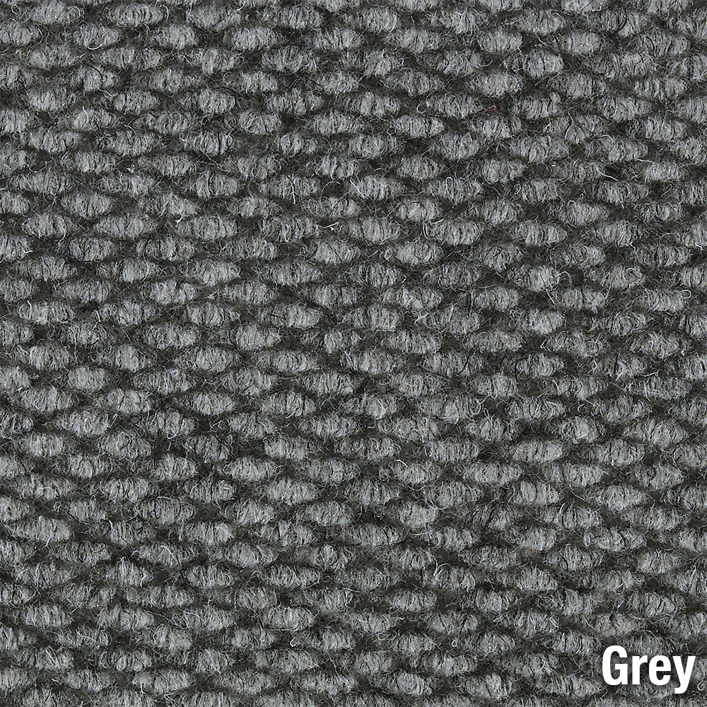 Berber Roll Goods Indoor Entrance Matting-Vinyl Edge 6 x 125 ft grey