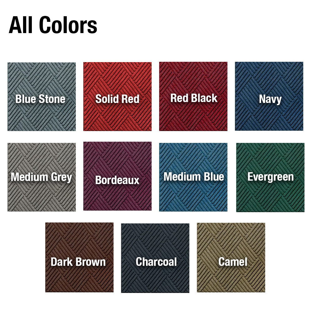 Waterhog Fashion Diamond Indoor Outdoor Entrance Mat 35x46 inches all colors