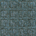 Waterhog Inlay Logo Indoor Outdoor Mat 35x58 inches Blue Stone.