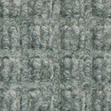 Waterhog Modular Tile Square Corner Border 18 inch Medium Gray.
