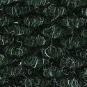 Berber Roll Goods Indoor Entrance Matting-Singed Edge 6 x 125 ft swatch dark green.