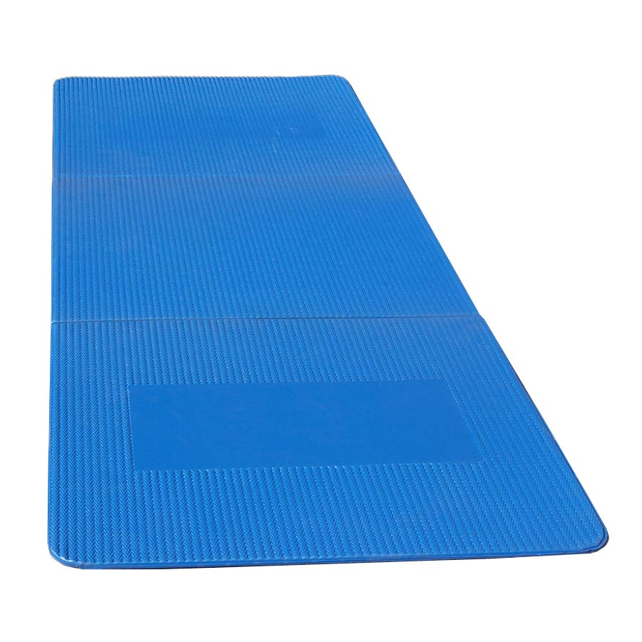 Portable Exercise Mat 20 x 52 Inches Blue