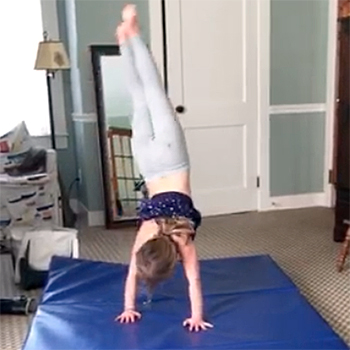 Foam handstand mats to use for children