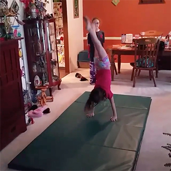 Kids handstand mats many colors