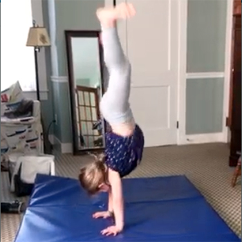 Handstand mats for kids at home