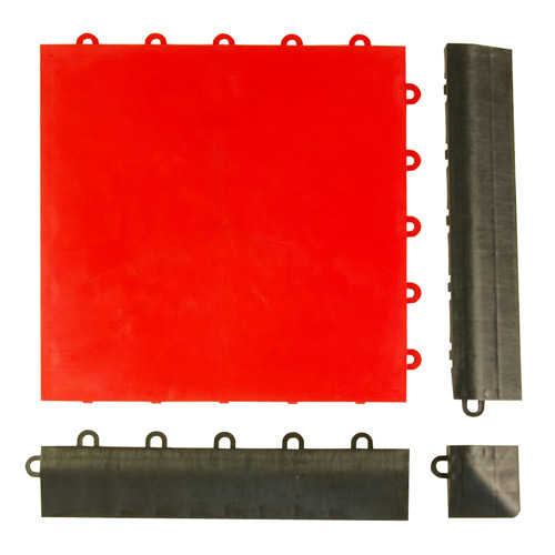 flat top court floor tiles