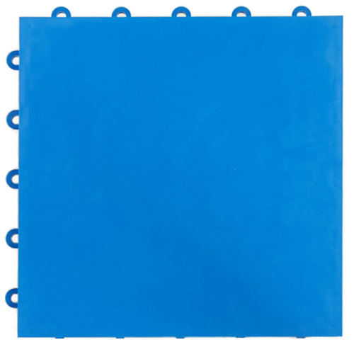 Floor Court Tile Flat Top full blue tile.