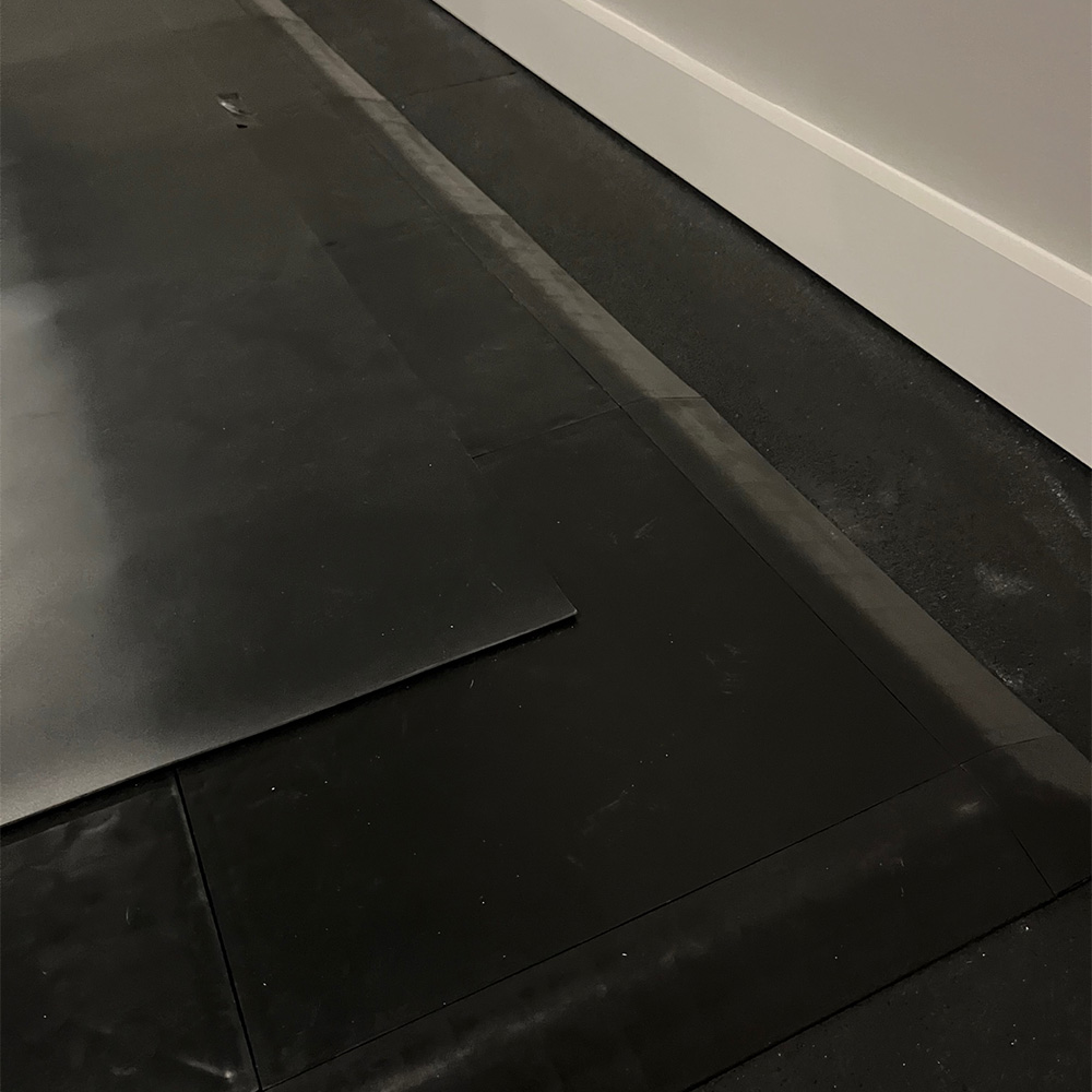 dance floor underlayment tiles