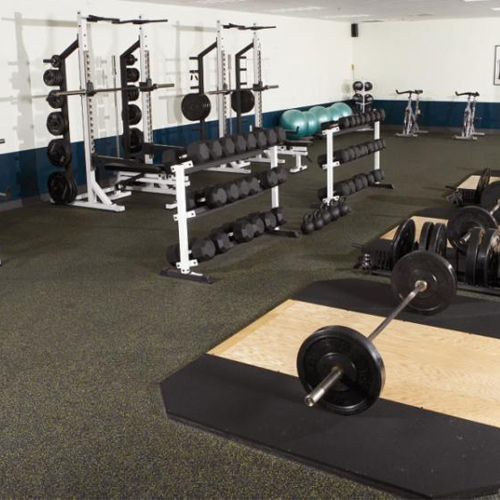 FlexeCork Interlocking Cork Rubber Gym Tile