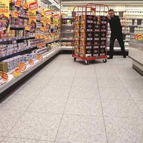 floating vinyl flooring tiles for commercial applications